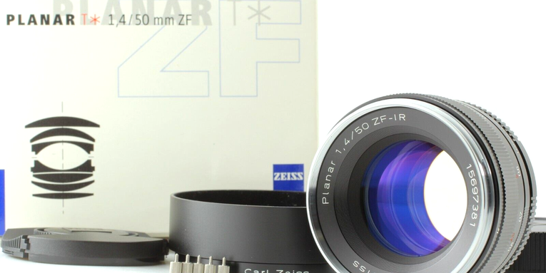 A rare Zeiss lens variant for infrared photography is currently up on eBay