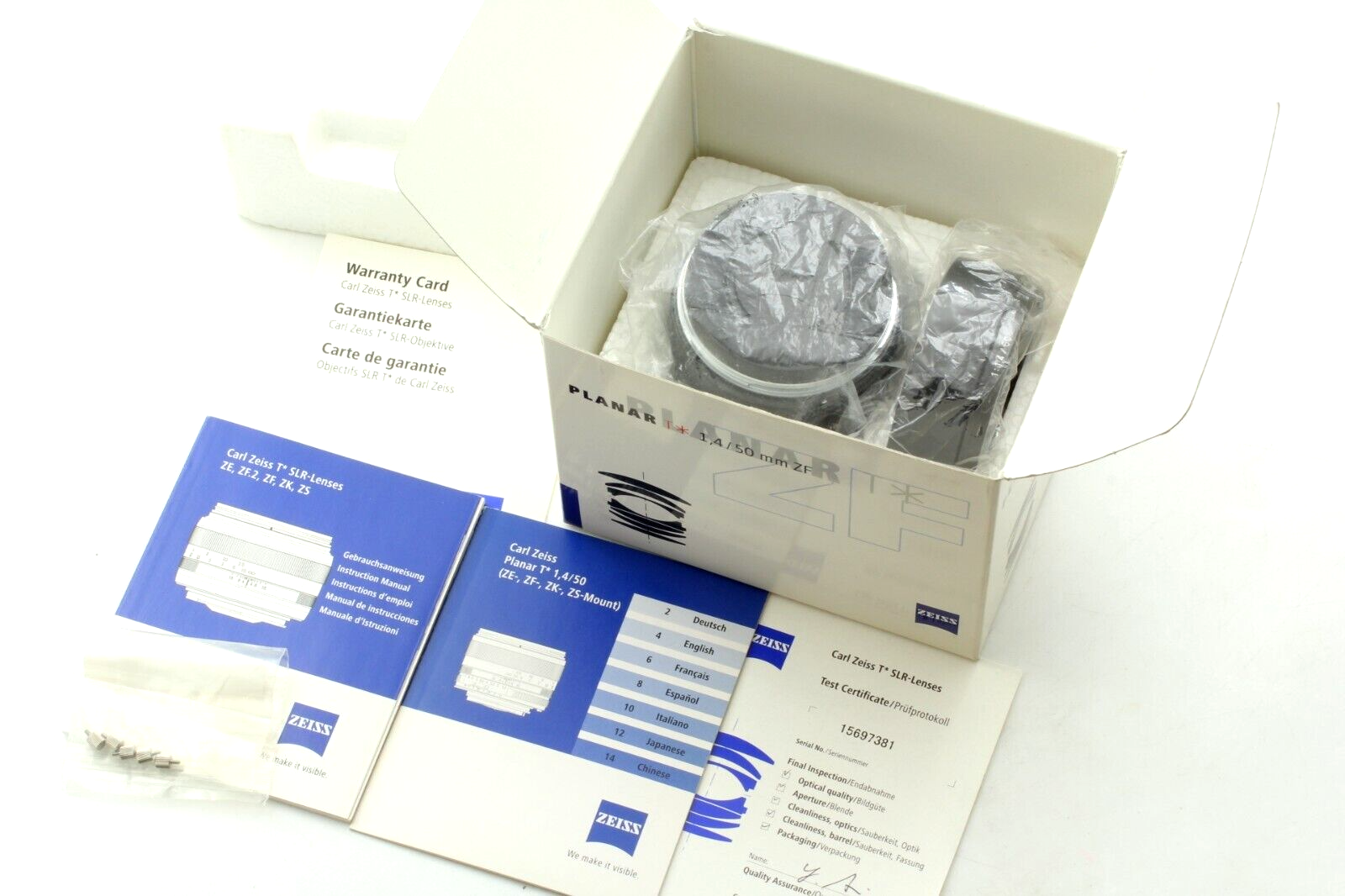 the Zeiss ZF-IR lens in its box