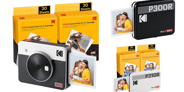 Save up to 50 percent on Kodak photo printers