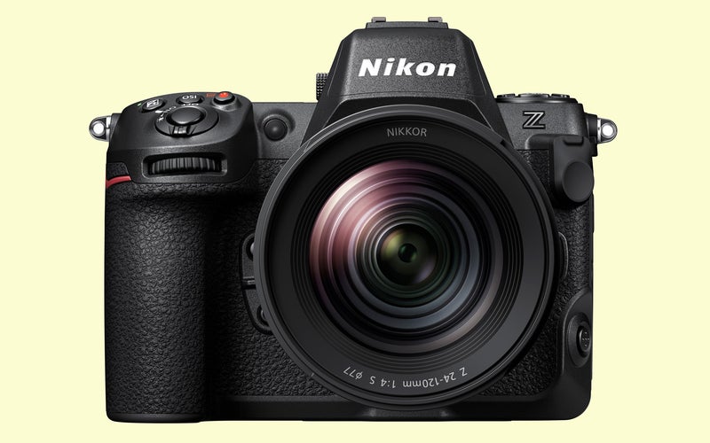 Front view of the Nikon D850