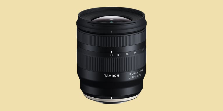 The Tamron 11-20mm f/2.8 is a compact wide-angle for Fujifilm X-mount cameras