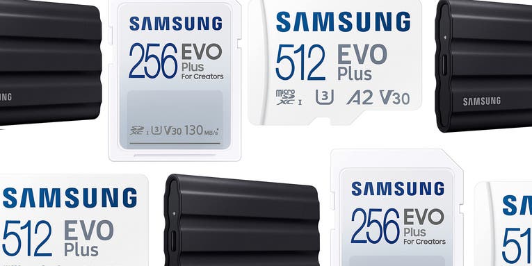 Amazon has deep discounts on Samsung portable SSDs and memory cards right now