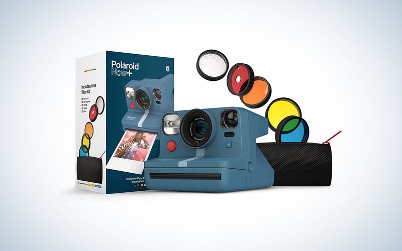 Polaroid Now+ in Blue Gray