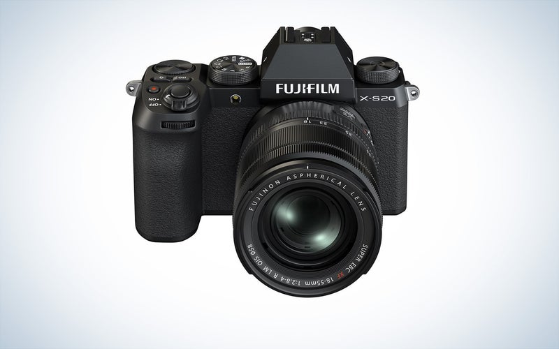 Fujifilm X-S20 mirrorless camera