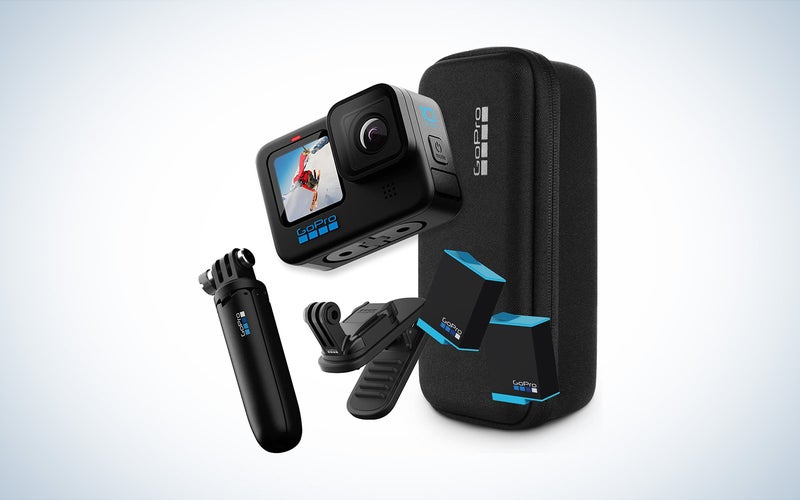 the GoPro Hero 10 Black accessory bundle