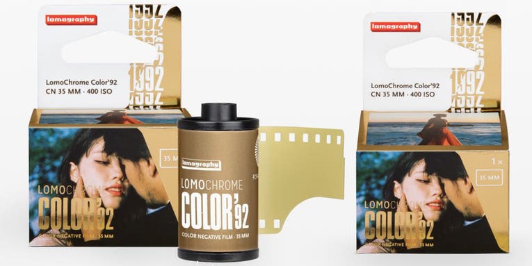 The new Lomography LomoChrome Color ’92 film mimics old-school expired stocks