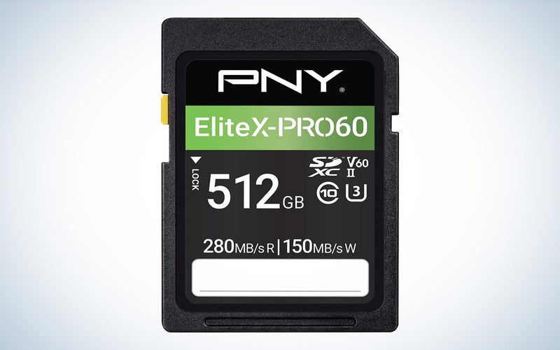 PNY 512GB EliteX-PRO60 UHS-II SDXC Memory Card