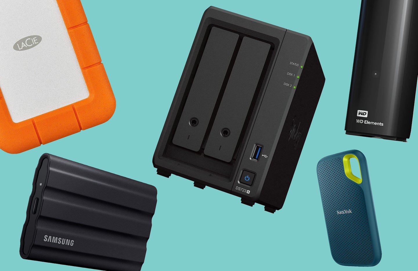 Save up to 45% on SSD & HDD Storage with  Prime