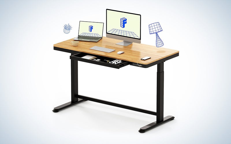FLEXISPOT Comhar Electric Standing Desk with Drawer