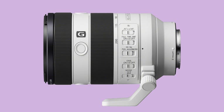 Sony updates its 70-200mm f/4 lens with macro capabilities