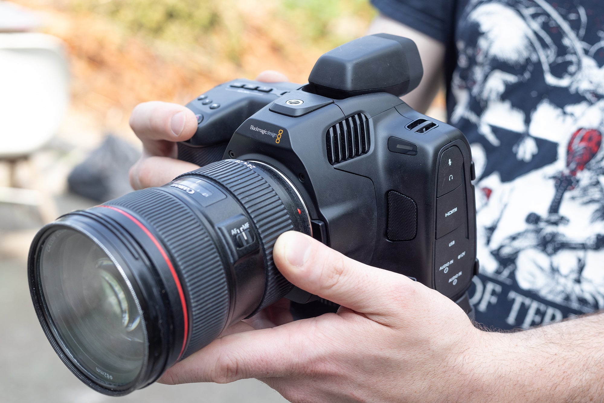 Blackmagic Design Pocket Cinema Camera 6K with EF Lens Mount