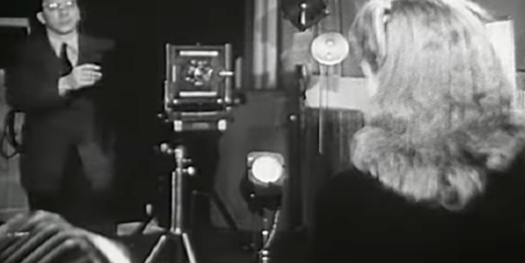 This vintage video shows what it was like to be a pro photographer in 1946