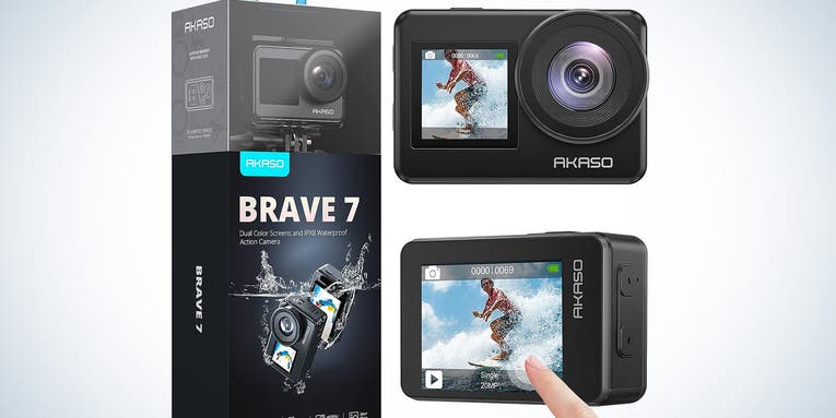 Get a fully waterproof 4K action camera for $139 at Amazon right now