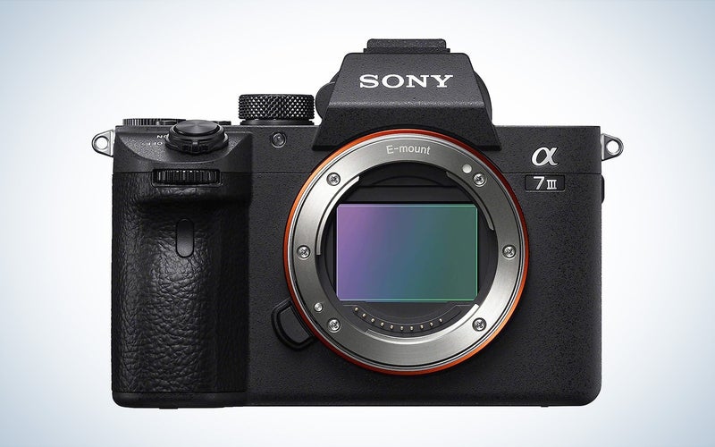 Sony a7 III mirrorless camera