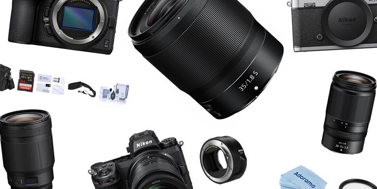 Save up to $500 on Nikon cameras and lenses at Adorama