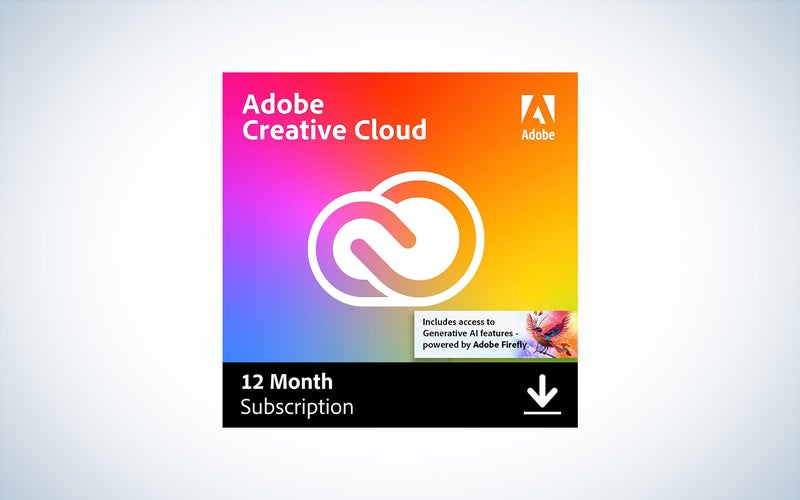 Adobe Creative Cloud logo on a white background