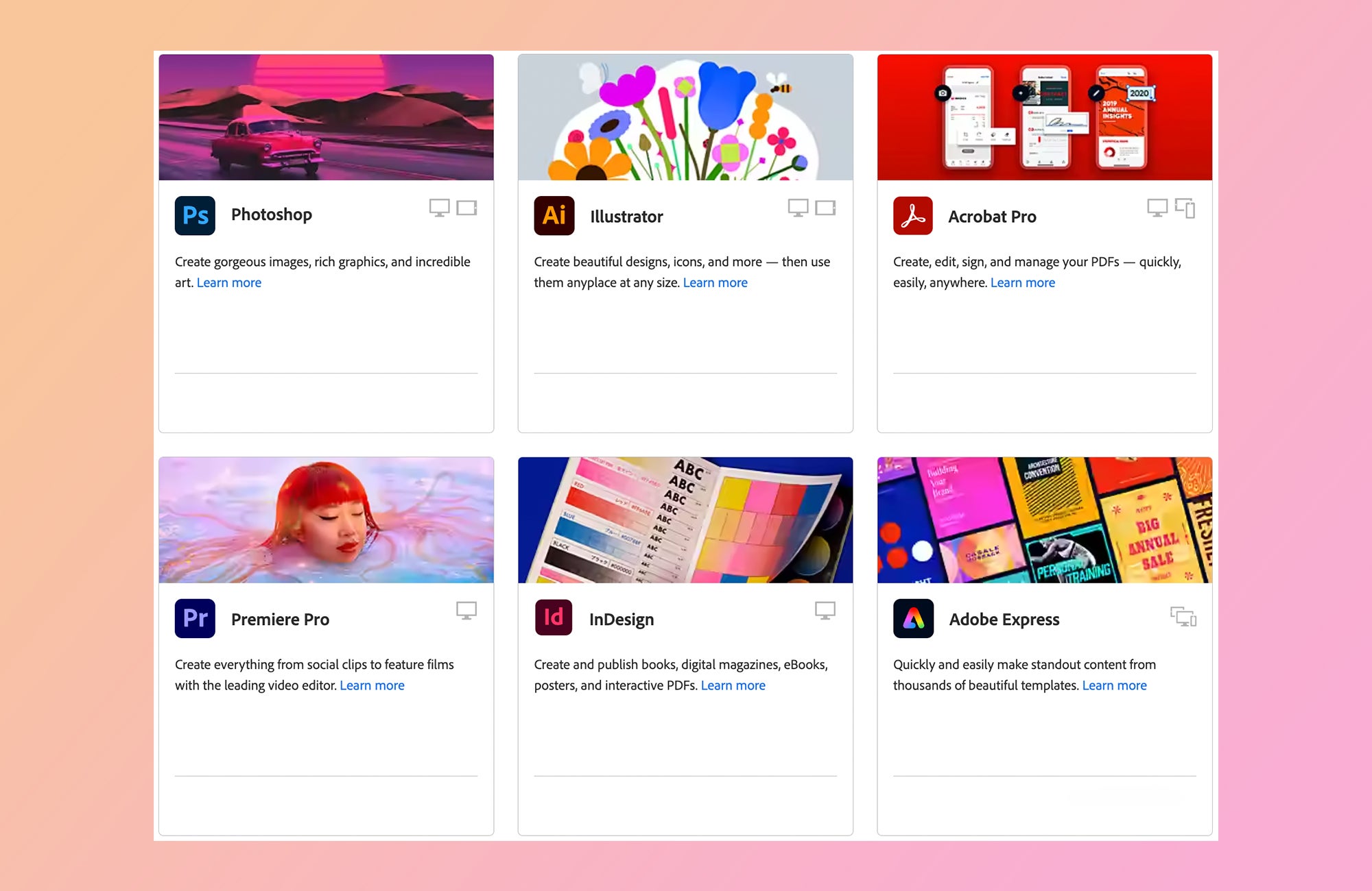 Save more than 60% on Adobe Creative Cloud right now if you're a student or teacher