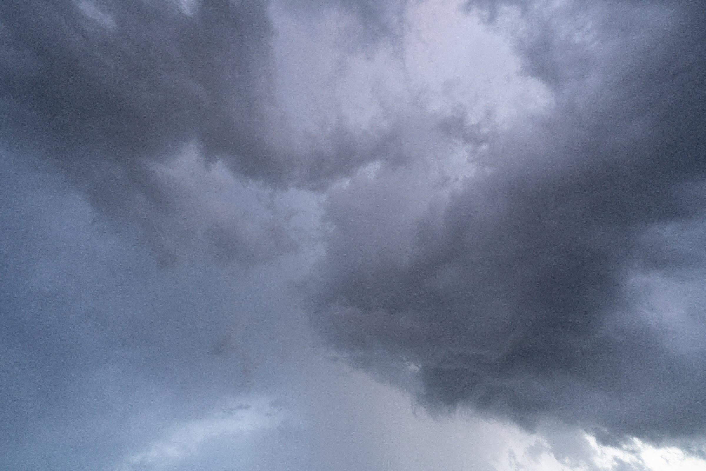 Stormy looking clouds