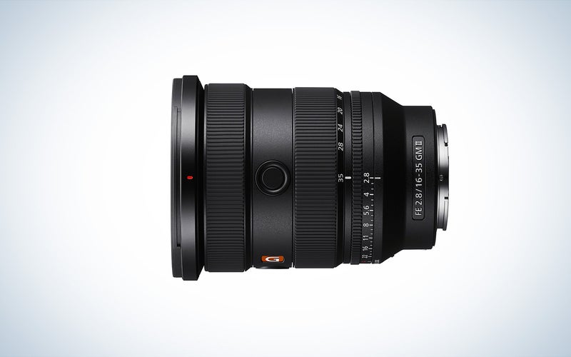 Sony 16-35mm f/2.8 GM II wide-angle zoom lens