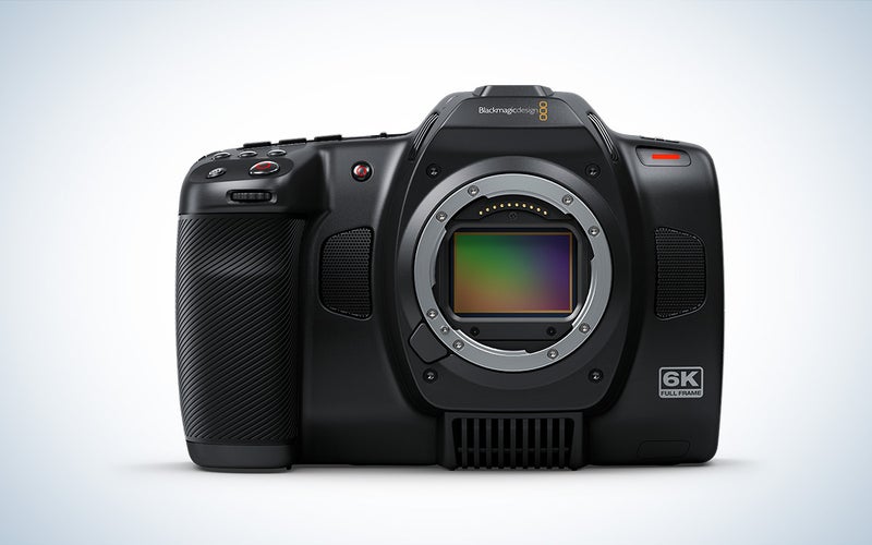 The Blackmagic Cinema Camera 6K is the company's first full-frame