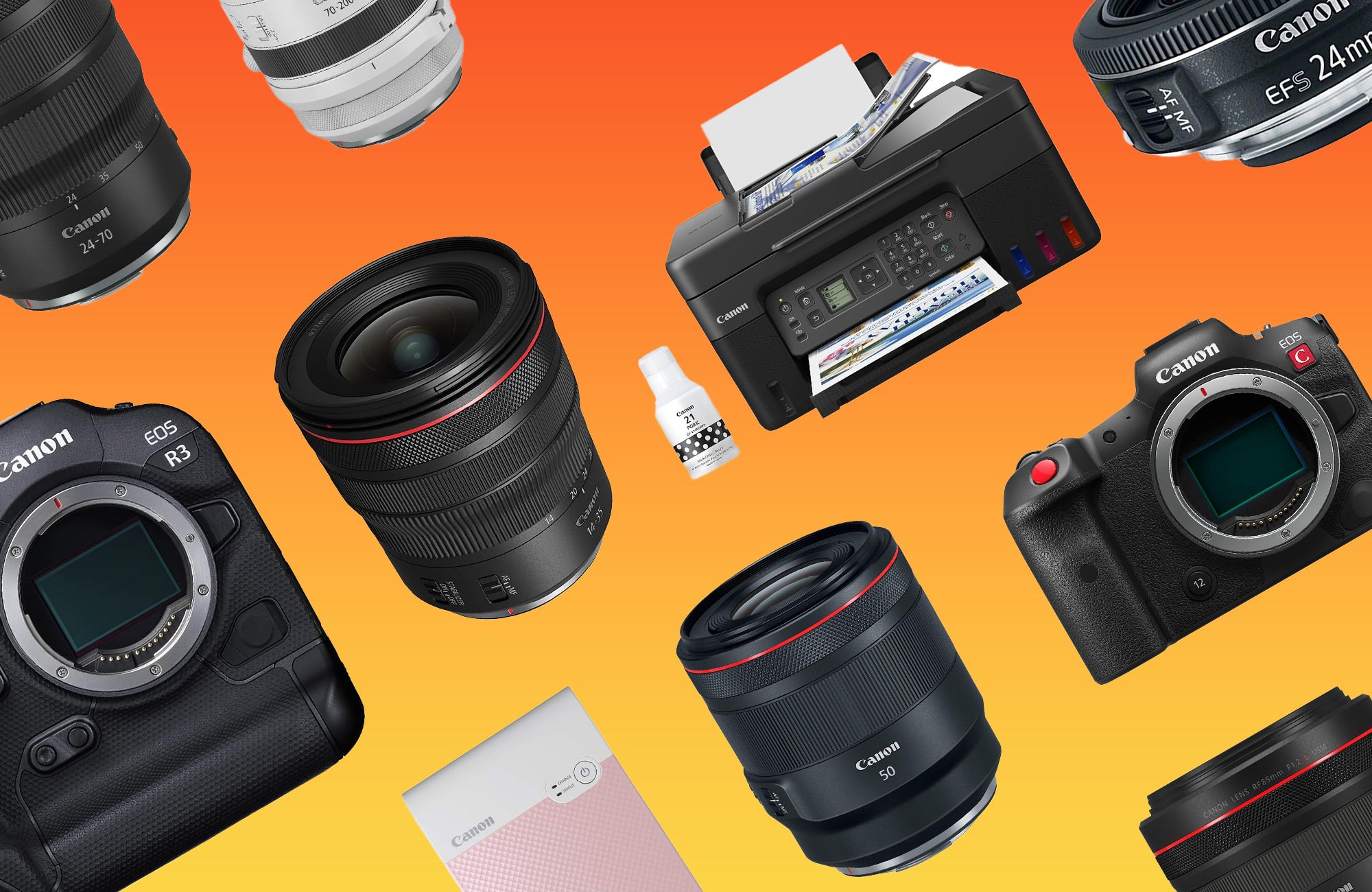 Save up to $500 on Canon cameras, lenses, and printers at Amazon