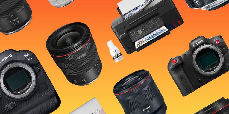 Save up to $500 on Canon cameras, lenses, and printers at Amazon