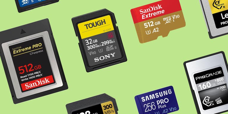 Save up to $370 on memory cards at Amazon right now