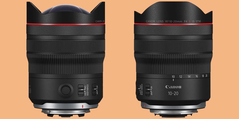 New gear: Canon RF 10-20mm f/4 L IS USM super-wide-angle zoom lens